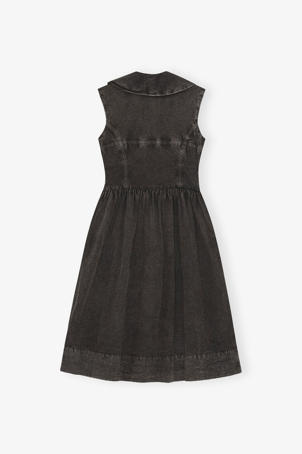 Dress in Black Cotton