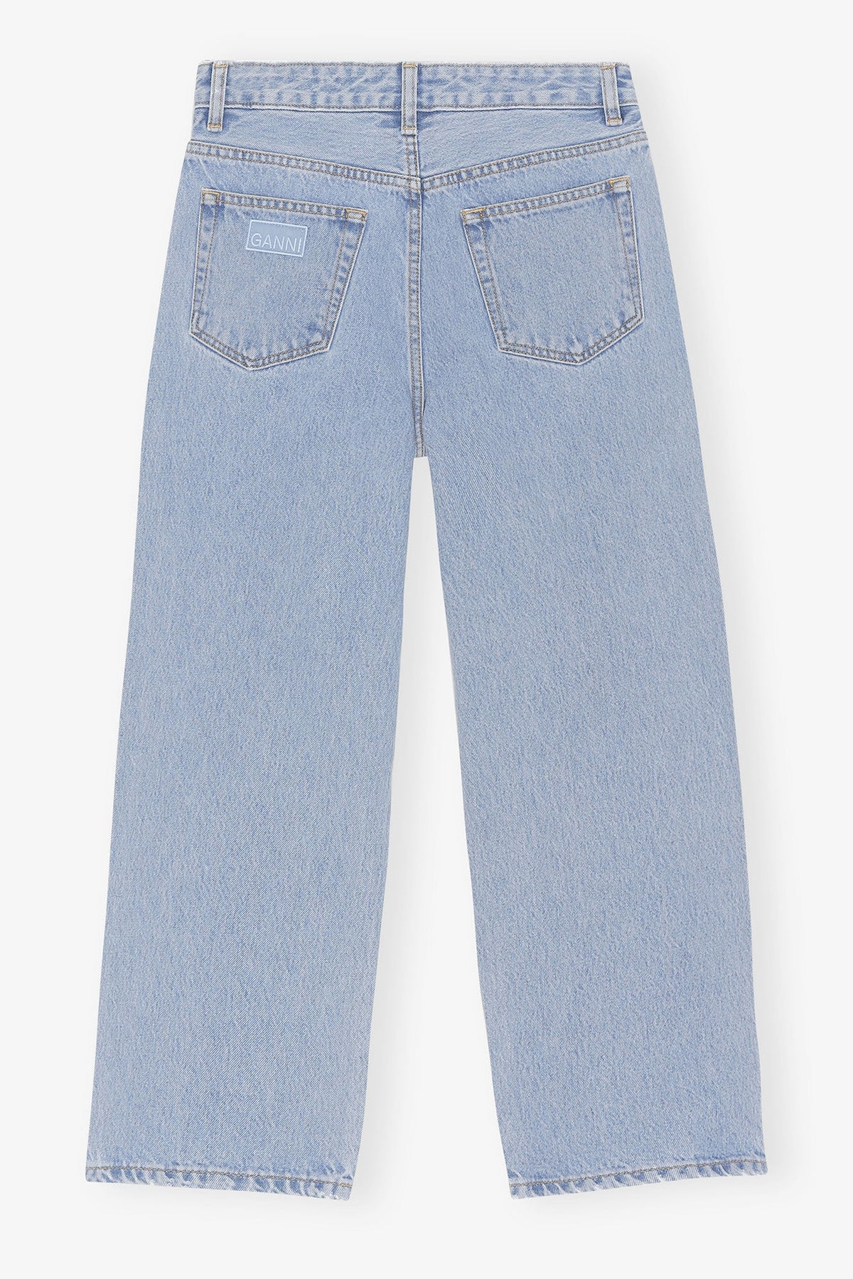 Misy Cropped Jeans in Rigid Denim