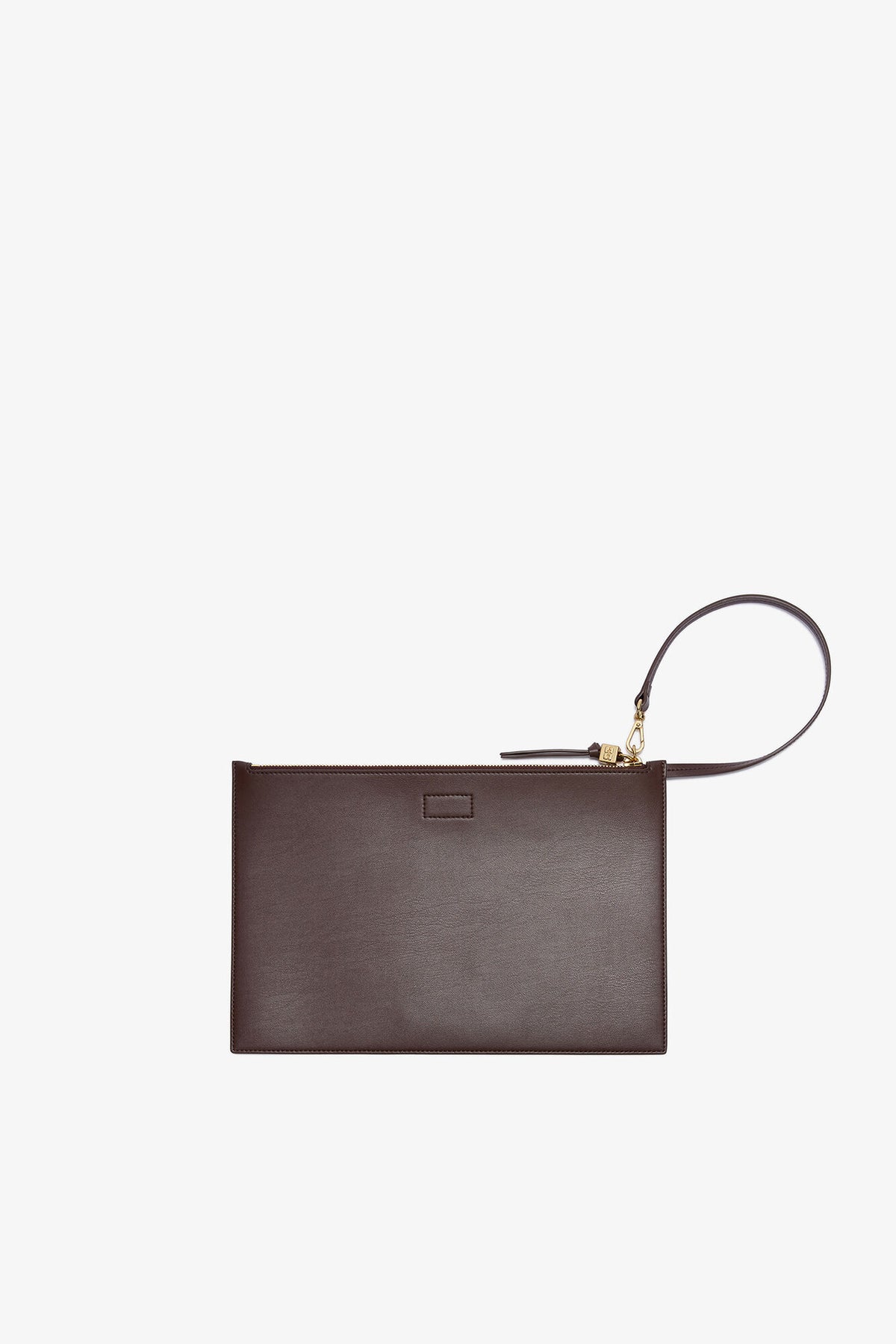 Chicory Coffee Bou Flat Pouch with Western Boot