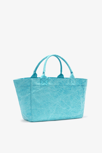 Blue Curacao Medium Tote Bag in Blue