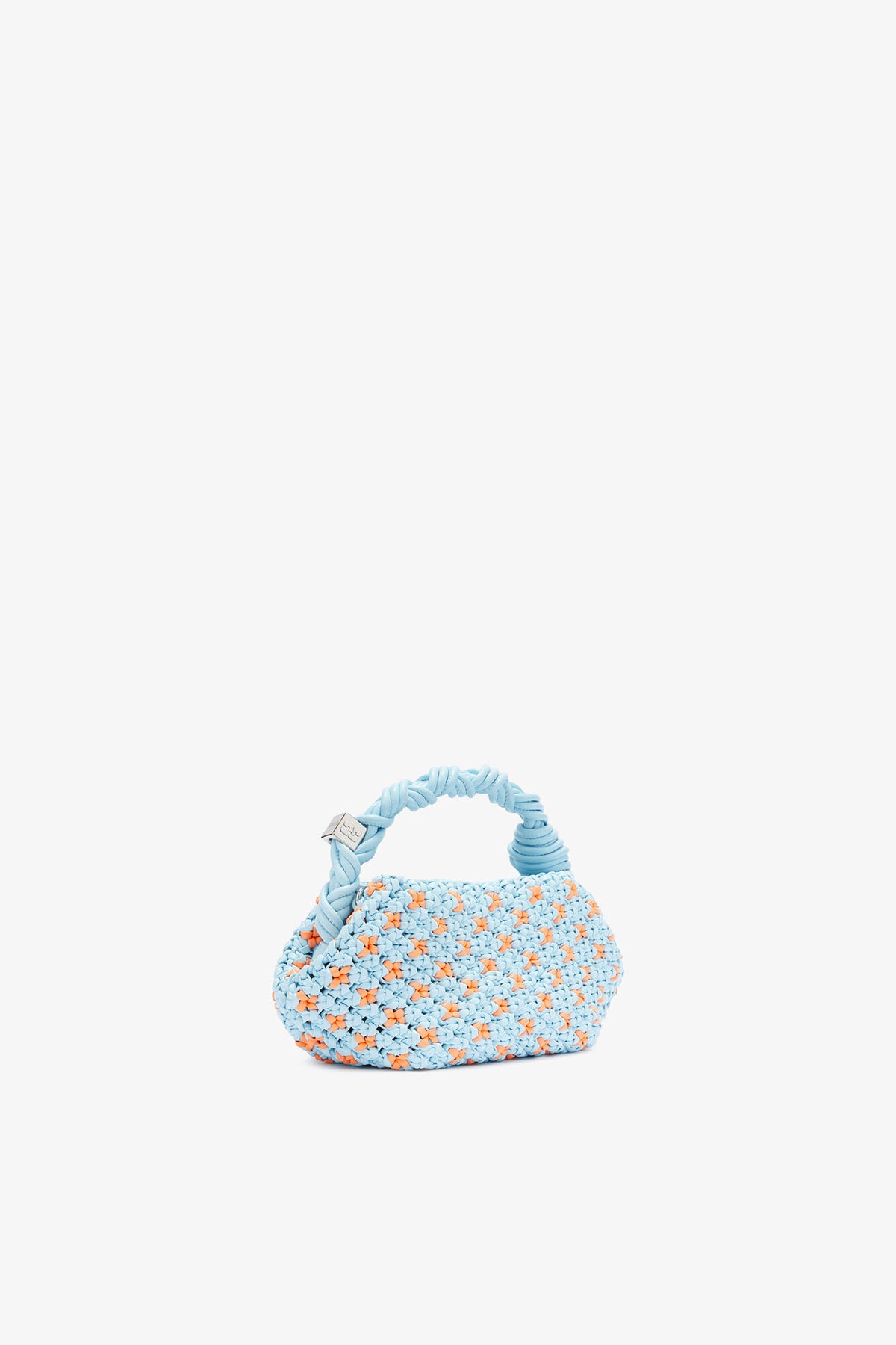Summer Song Mini Bou Bag in Braided Blue