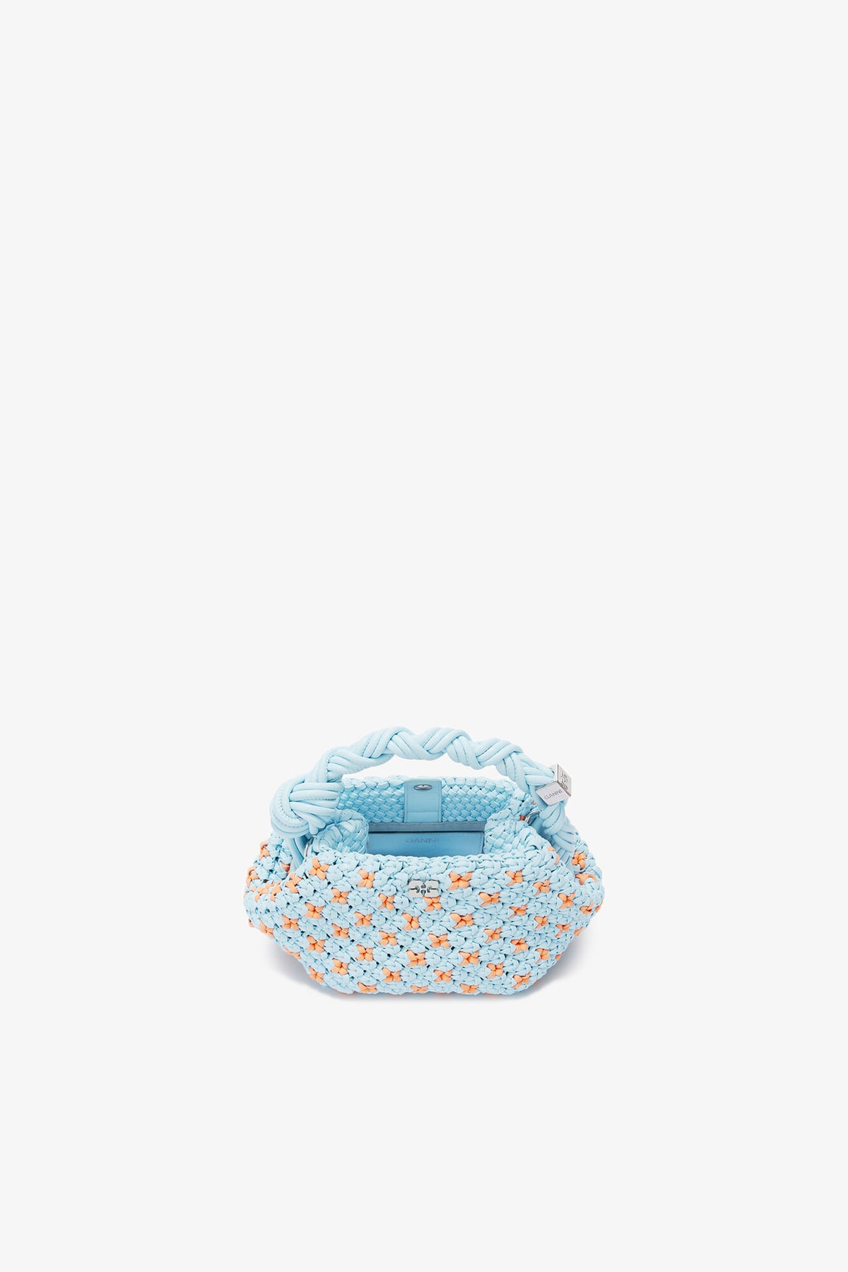 Summer Song Mini Bou Bag in Braided Blue