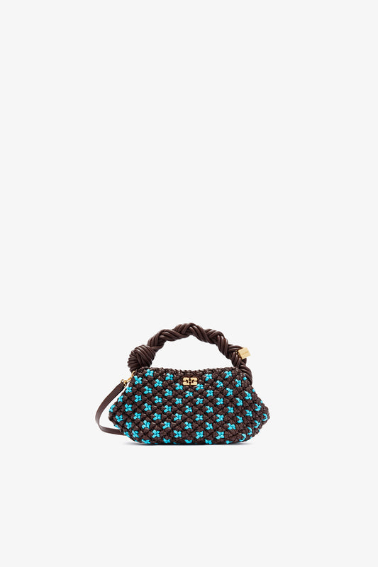 Chicory Coffee Mini Bou Bag in Braided Brown