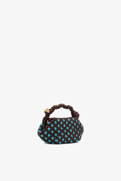 Chicory Coffee Mini Bou Bag in Braided Brown