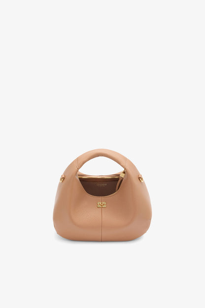 Tawny Birch Mini Hobo Bag in Brown