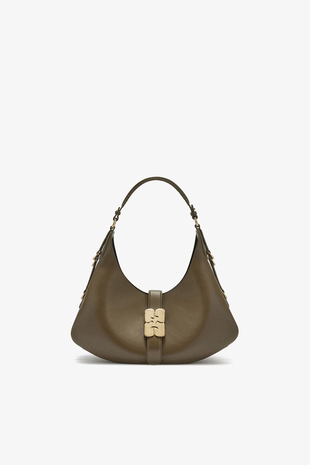 Military Olive Small Kat Bag in Green