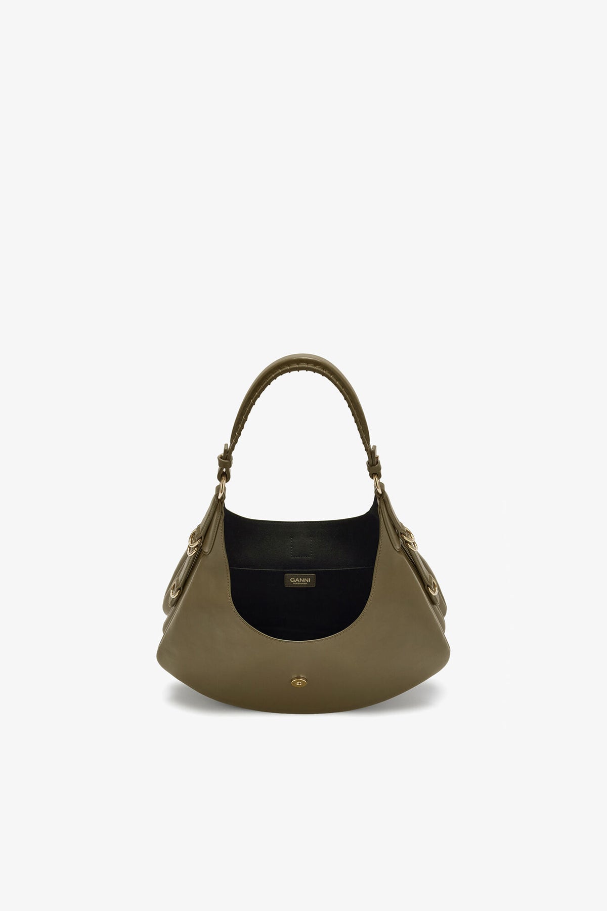 Military Olive Small Kat Bag in Green