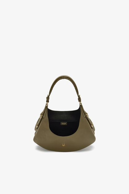 Military Olive Small Kat Bag in Green