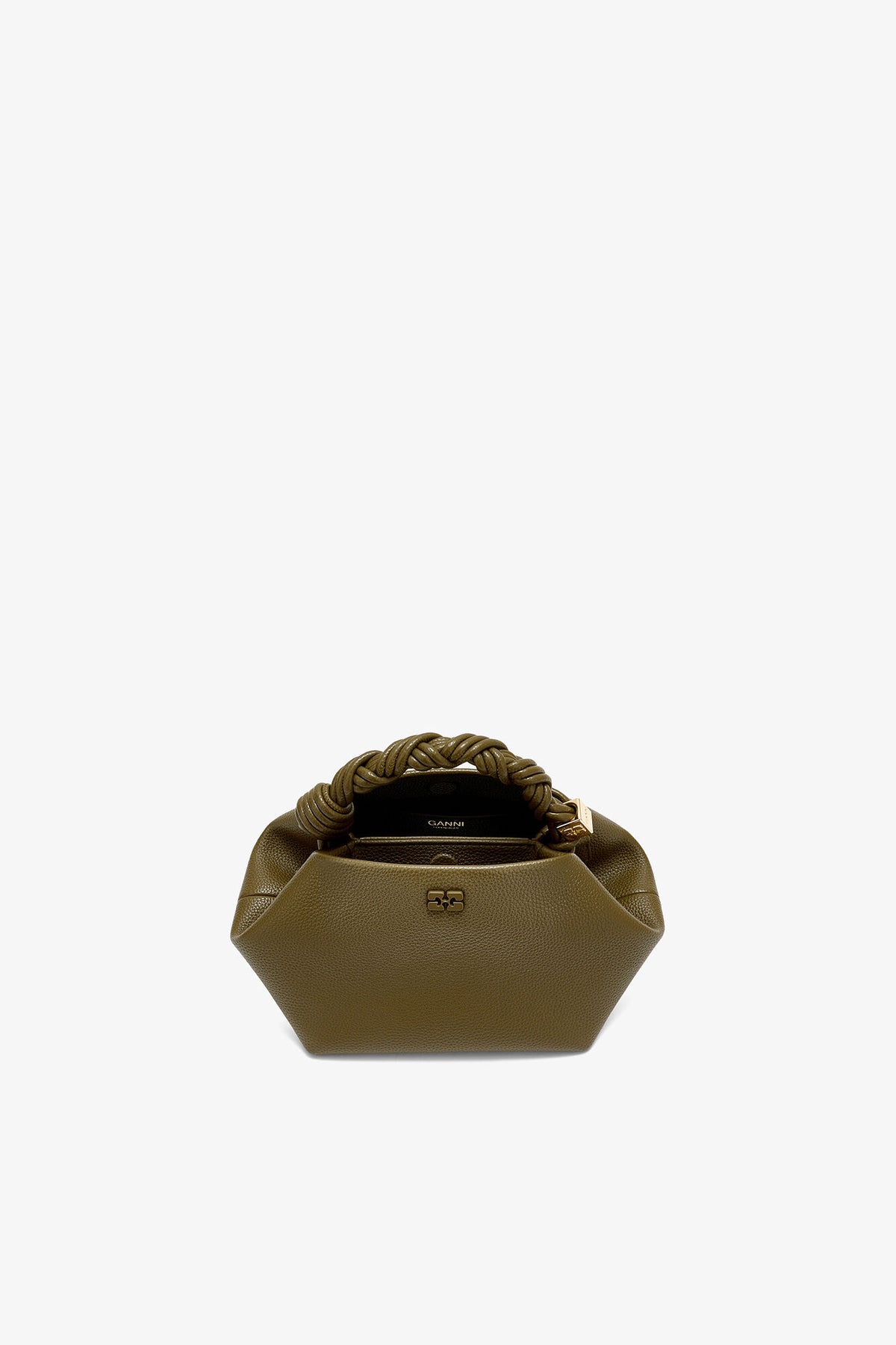 Military Olive Small Bou Bag in Green