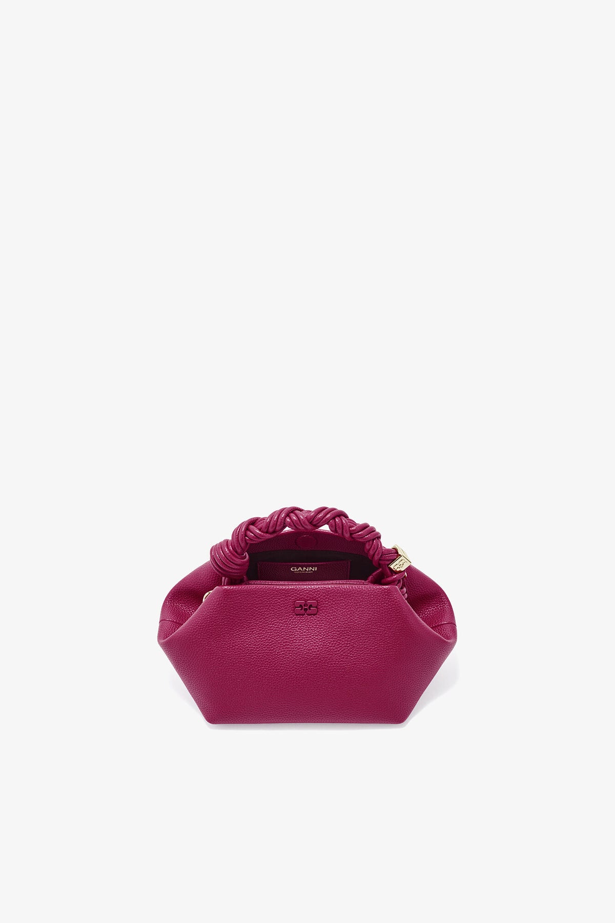 Persian Red Small Bou Bag in Grained Red