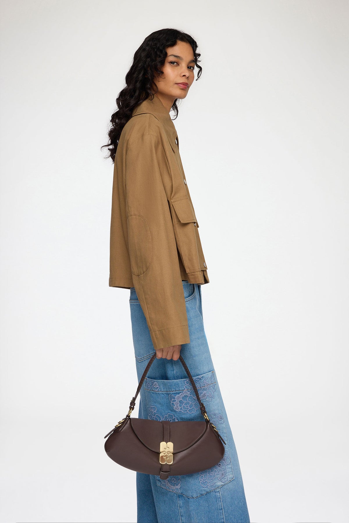 Chicory Coffee B-Kat Bag in Brown