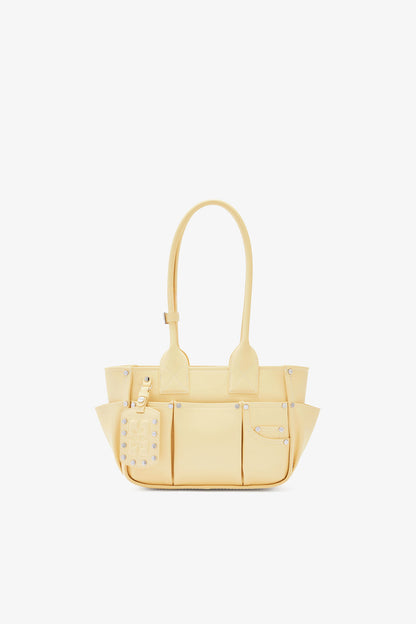 Yellow Cream Small Posy Bag in Yellow