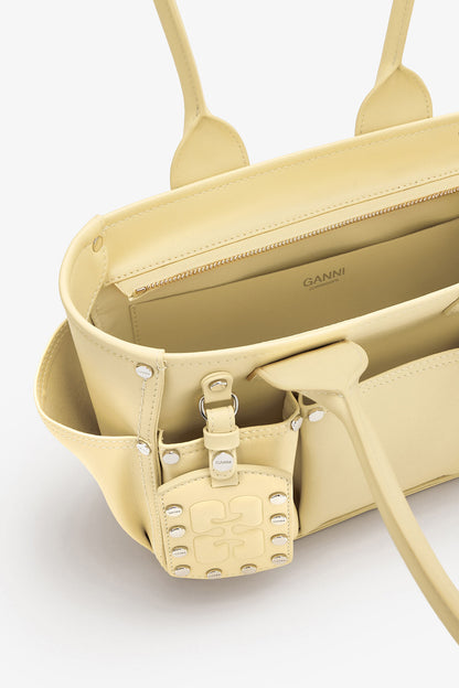 Yellow Cream Small Posy Bag in Yellow