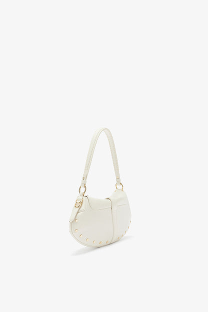 Egret B-Kat Bag Studs in White