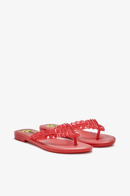 Melissa Flip Flop in Red