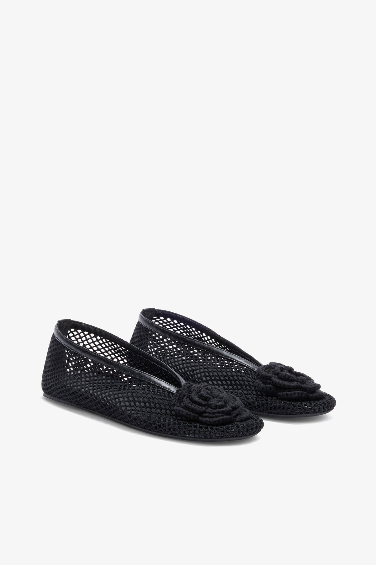 Jenny Ballerina in Black Mesh