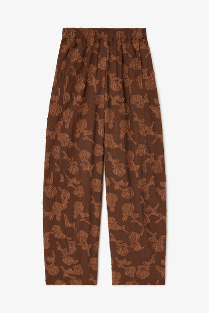 Pants in Brown Fil Coupe