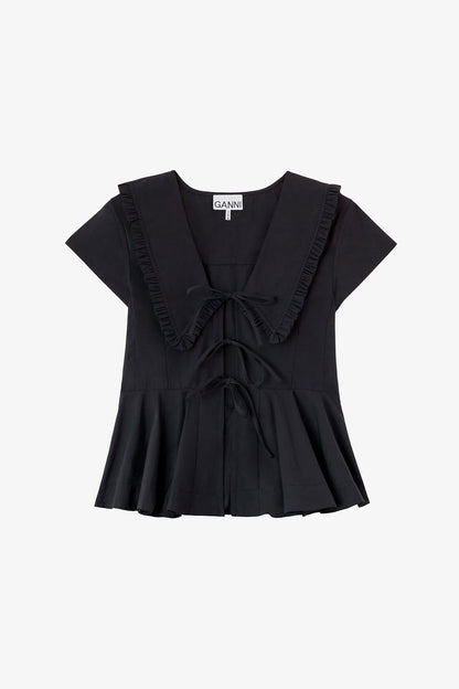 Blouse in Cotton Poplin