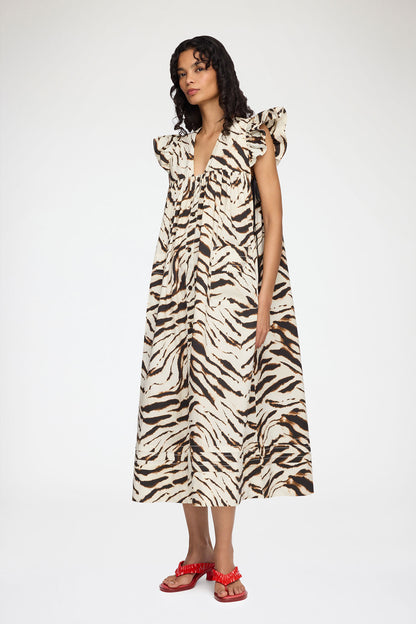 Dress in Printed Cotton