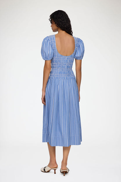 Dress in Striped Cotton