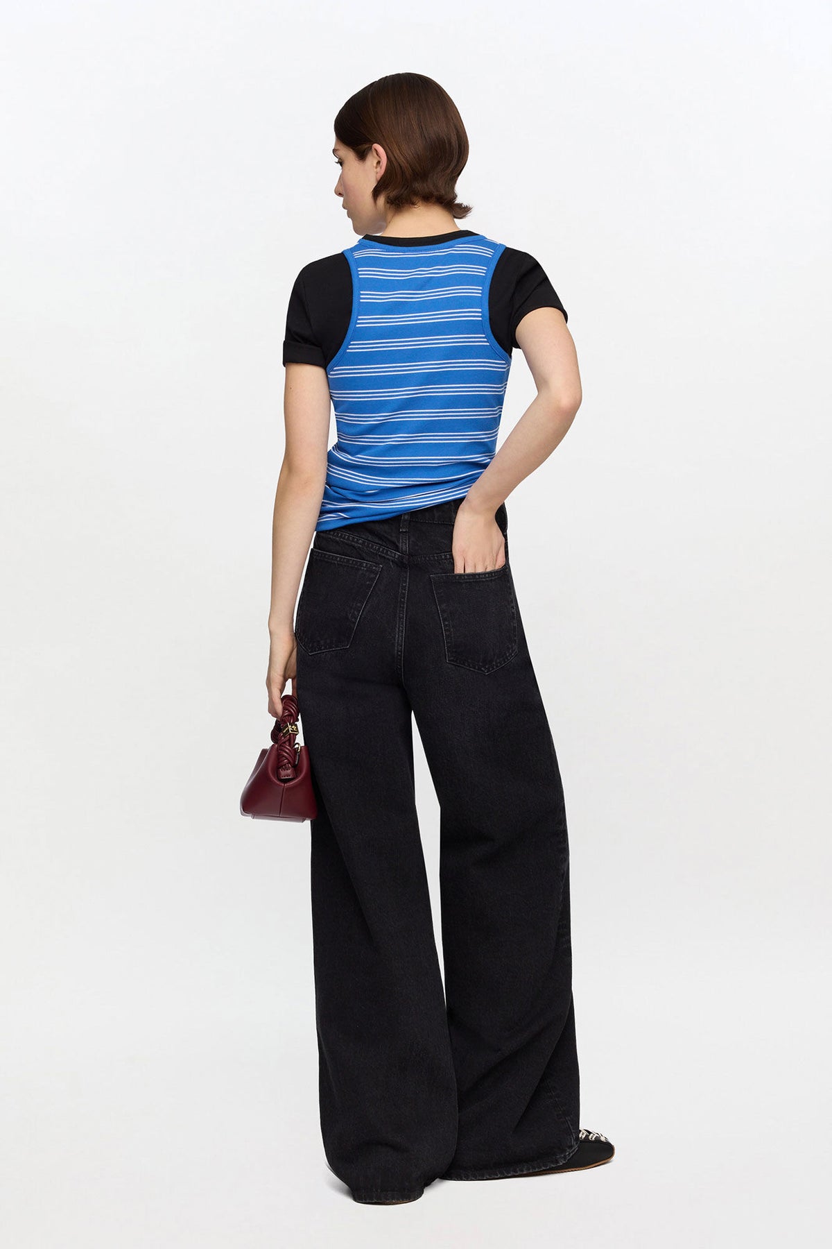 Tank Top with Stripes