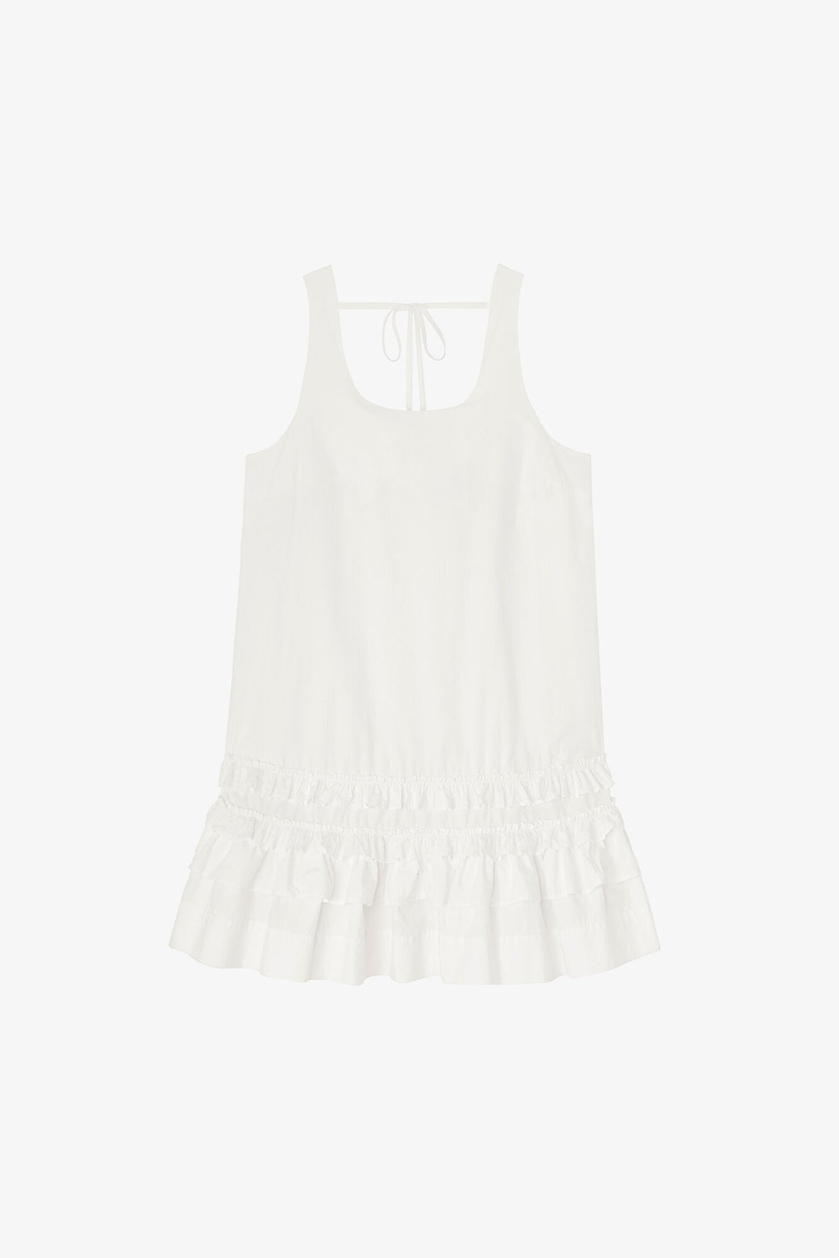 Dress in White Cotton