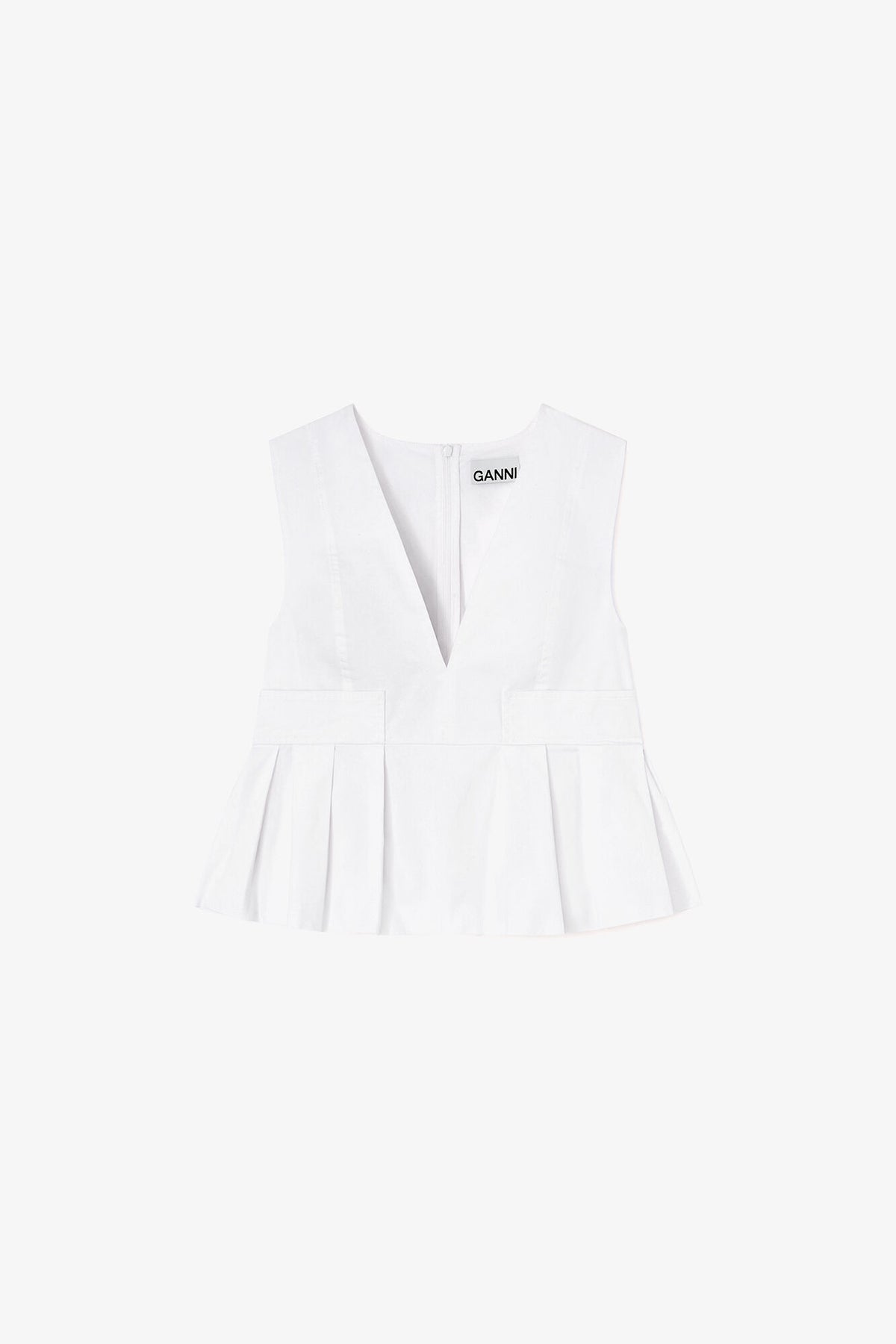 Top in Stretch Cotton