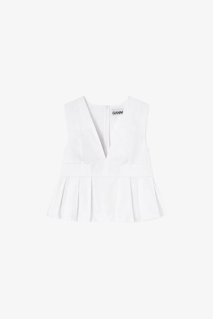 Top in Stretch Cotton