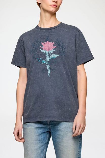 T-shirt with Rose
