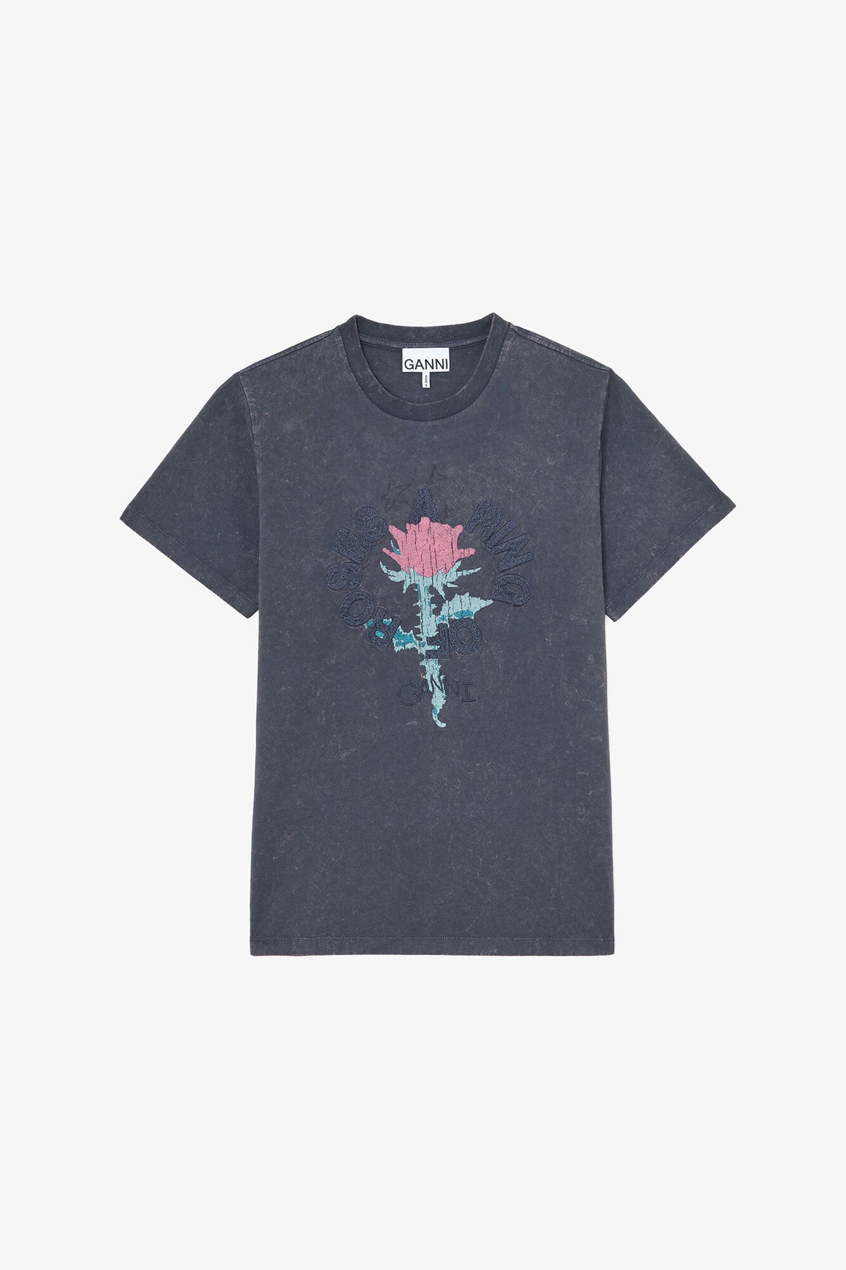 T-shirt with Rose