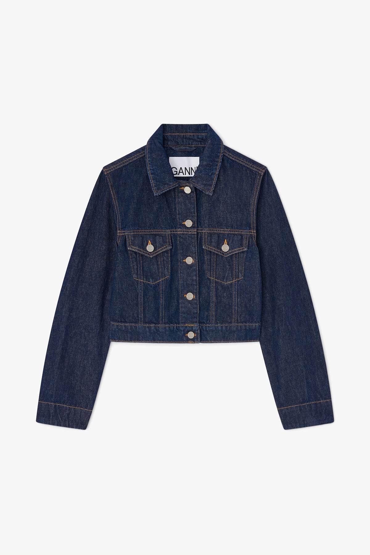 Jacket in Rinse Denim