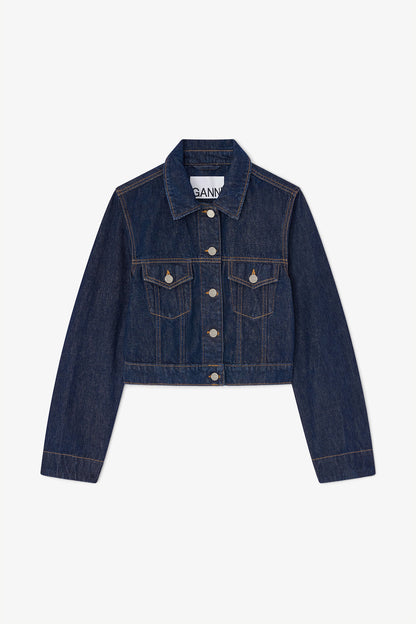 Jacket in Rinse Denim