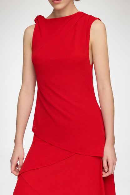 Long Dress in Marl Mesh