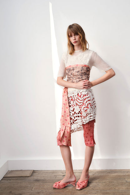 Skirt in Cotton Crochet
