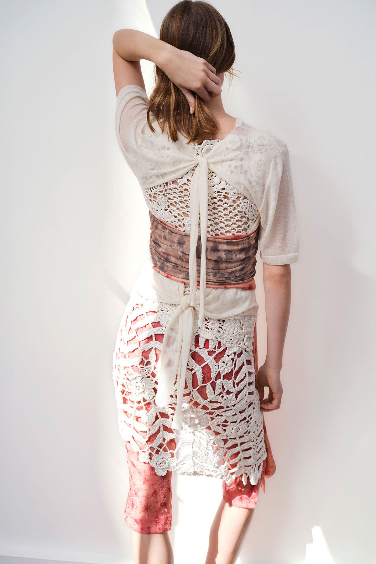 Skirt in Cotton Crochet