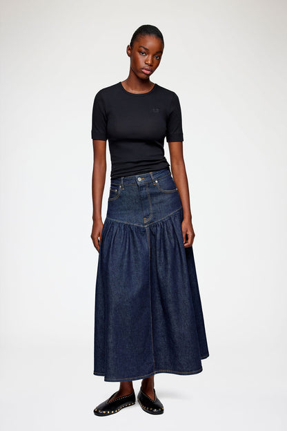 Skirt in Stretch Denim
