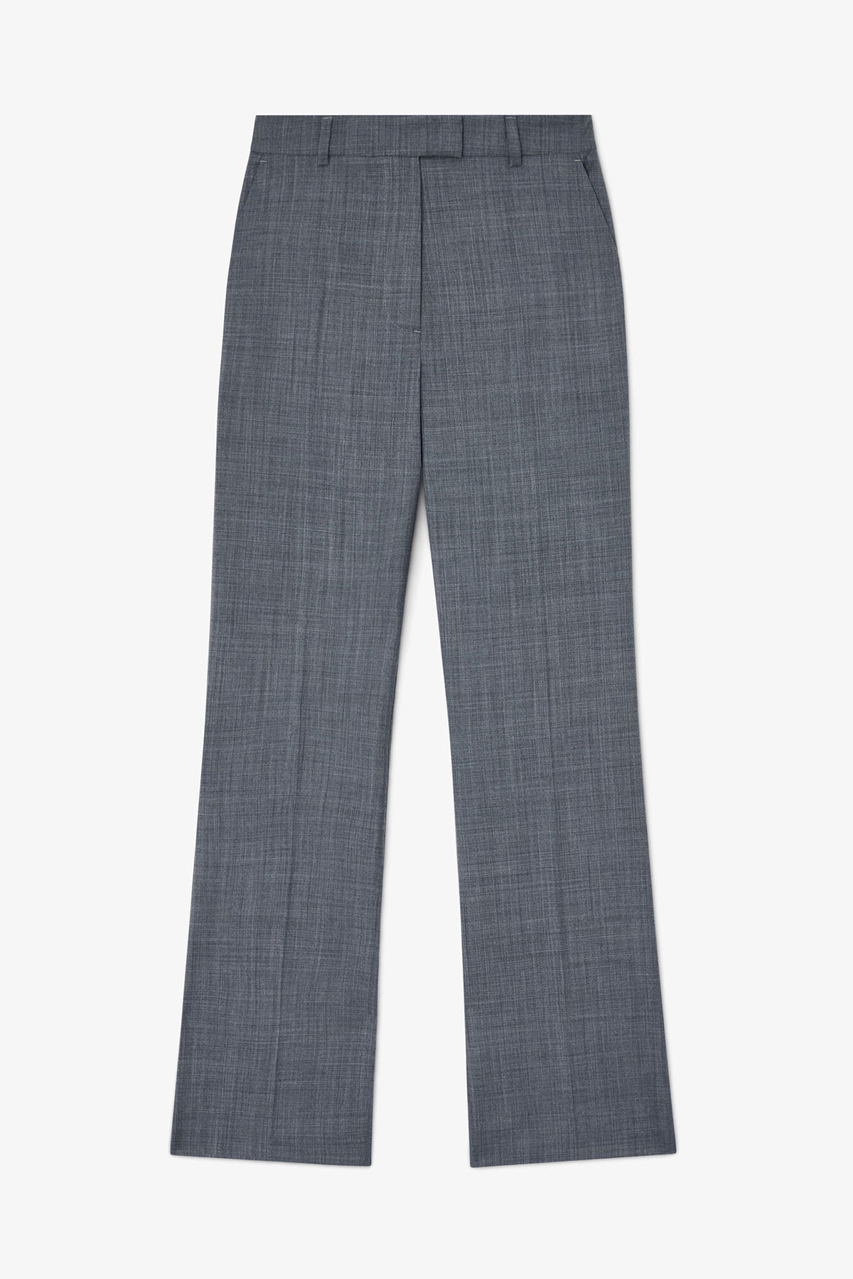 Pants in Grey Wool Melange