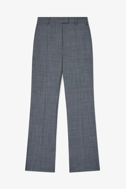 Pants in Grey Wool Melange