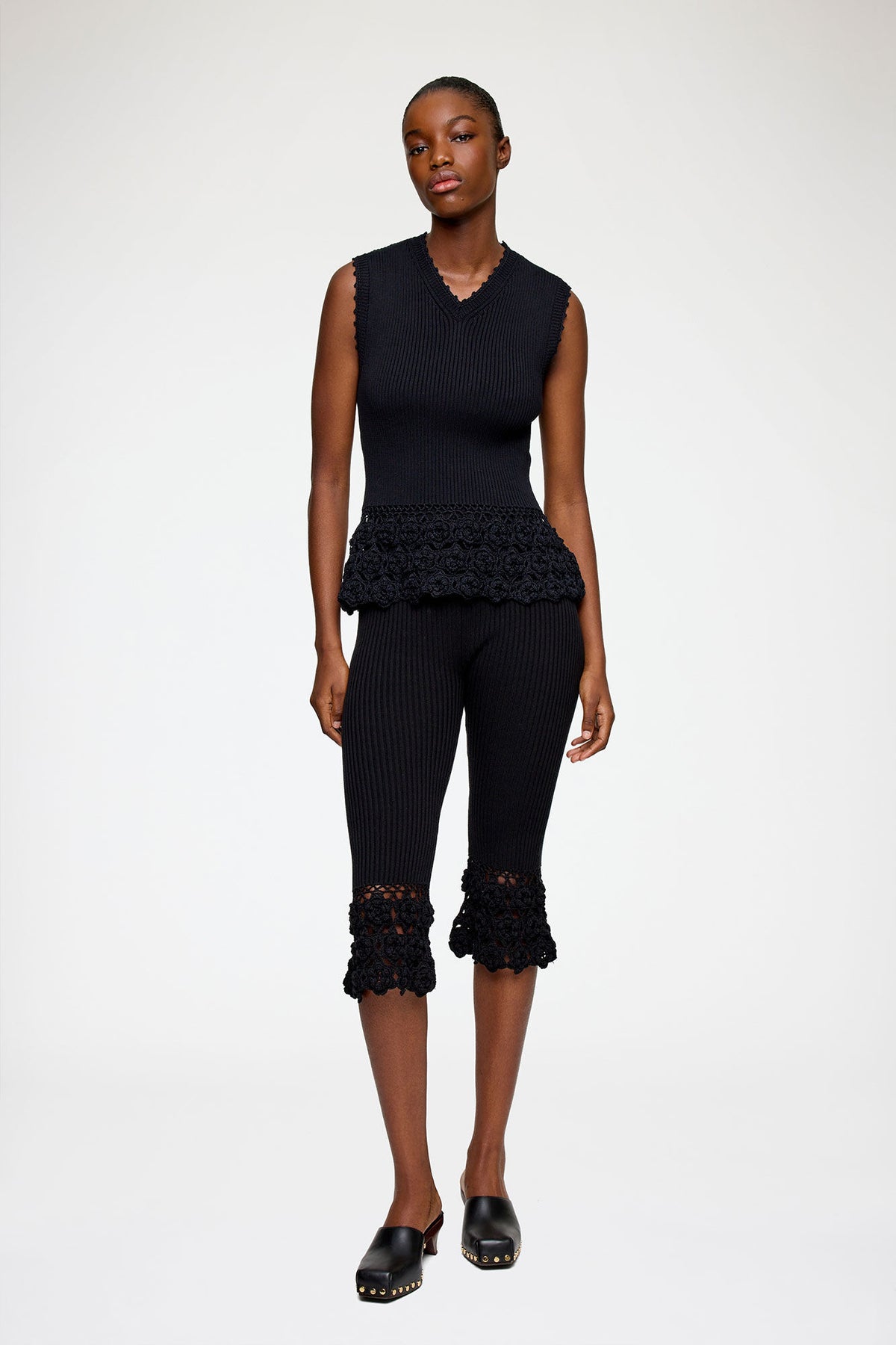 Pants in Cotton Crochet