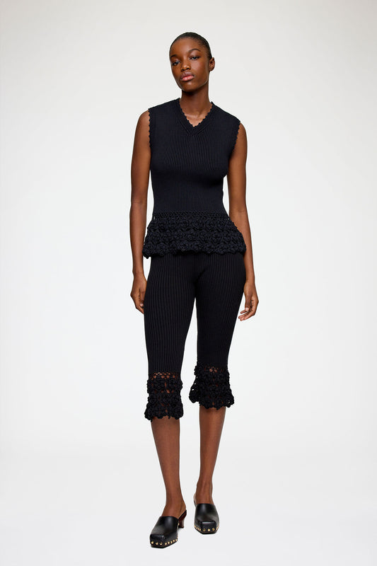 Pants in Cotton Crochet