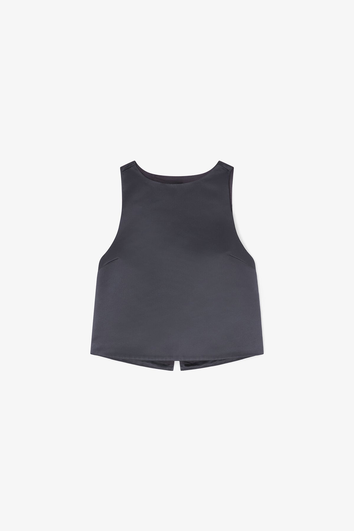 Top in Black Satin