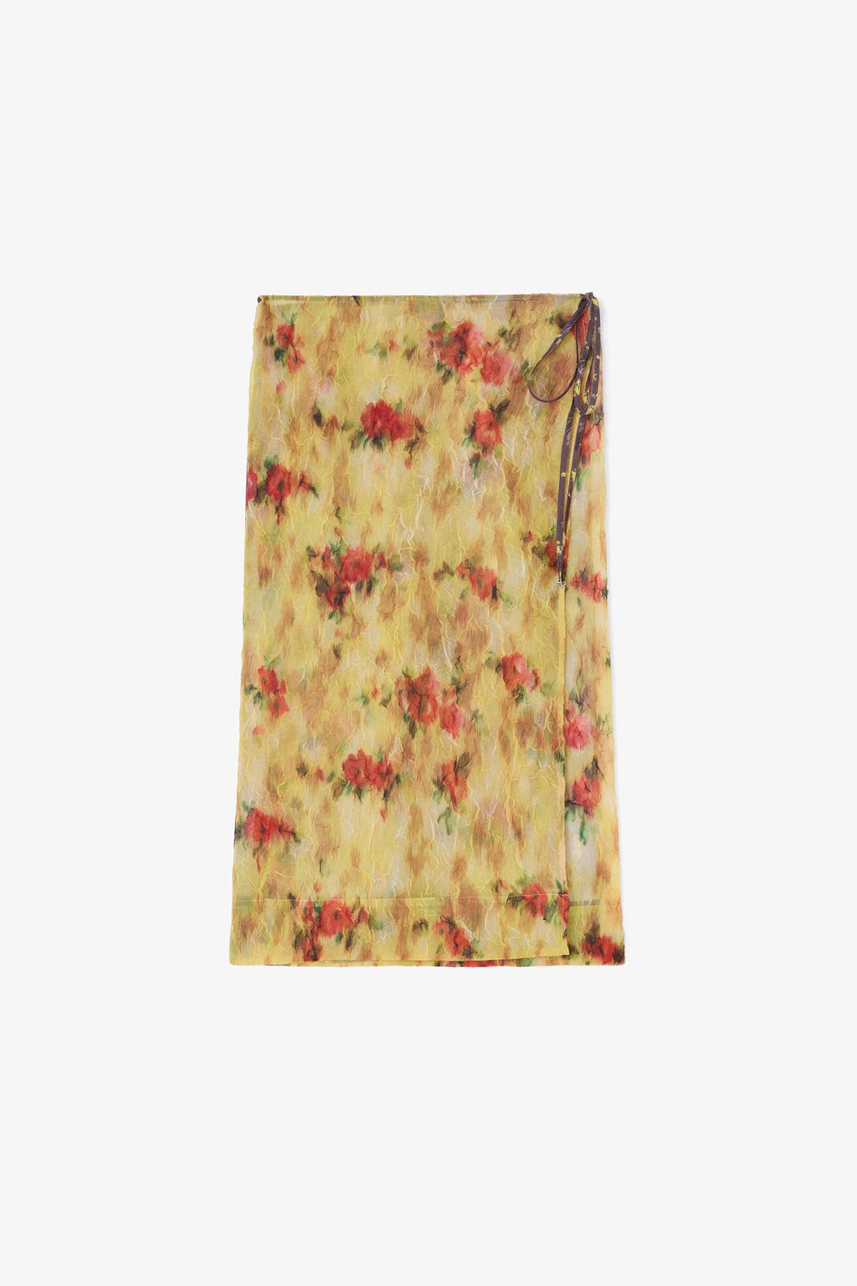 Skirt in Color-Block Patchwork