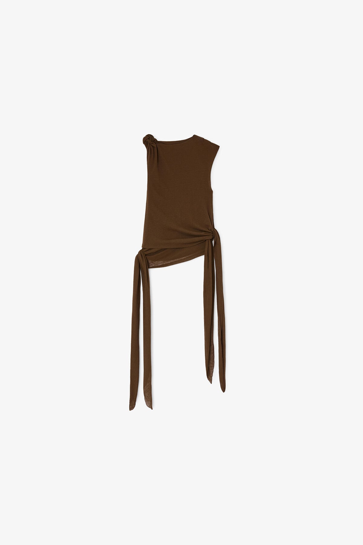 Top in Marl Mesh