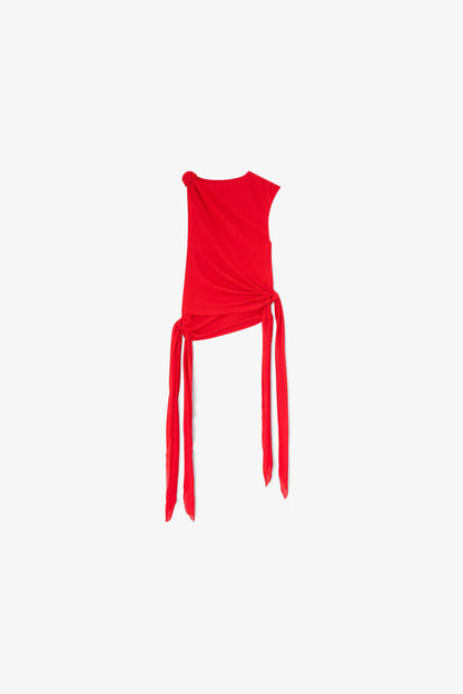 Top in Marl Mesh