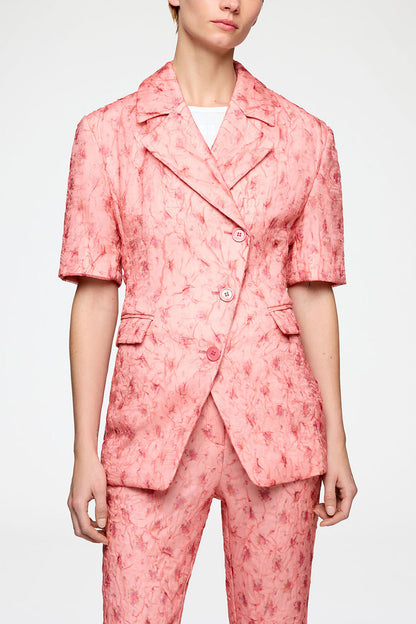 Blazer in Shibori Organza