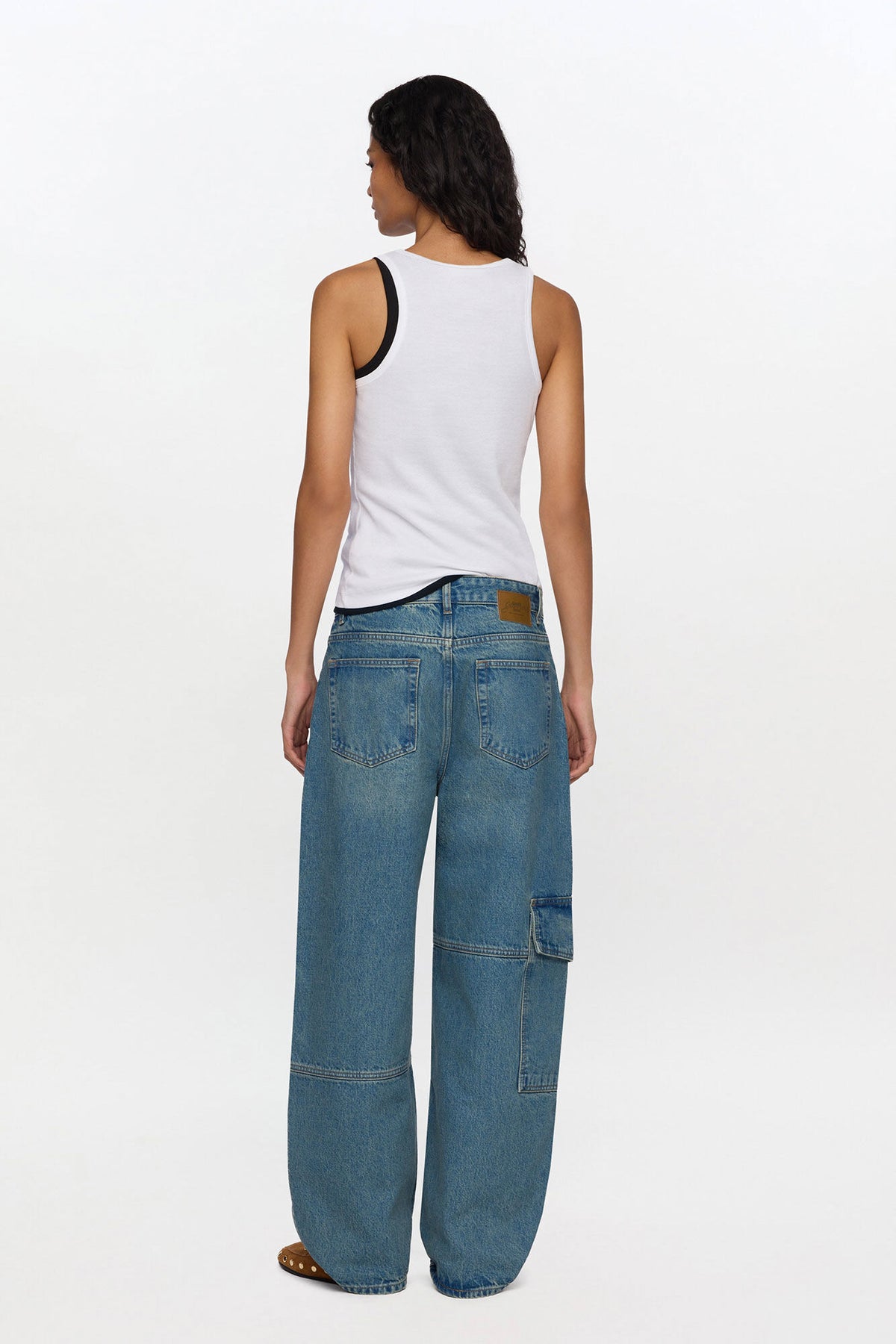 Audri Jeans in Tint Rigid Denim