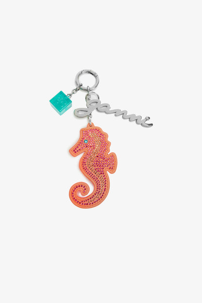 Cantaloupe Seahorse Charm