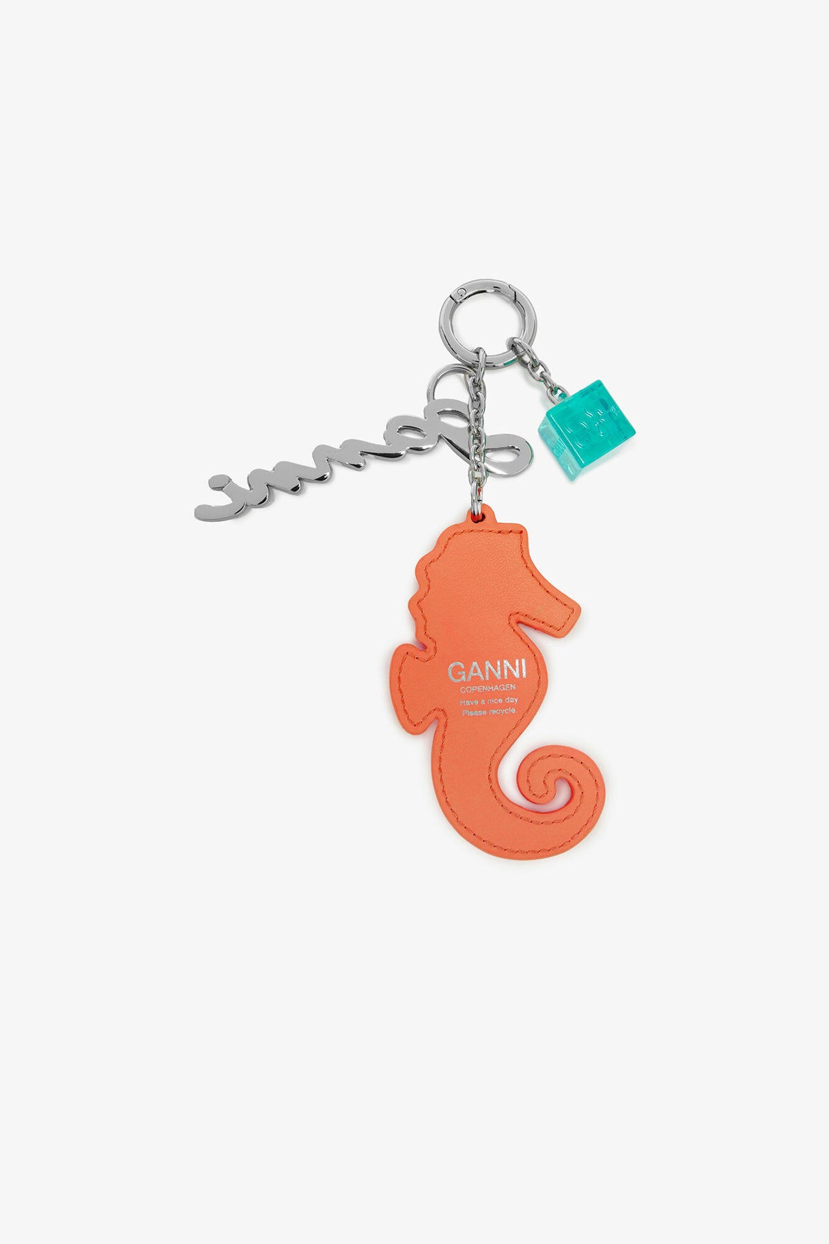 Cantaloupe Seahorse Charm