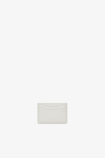 Egret Bou Card Holder in White