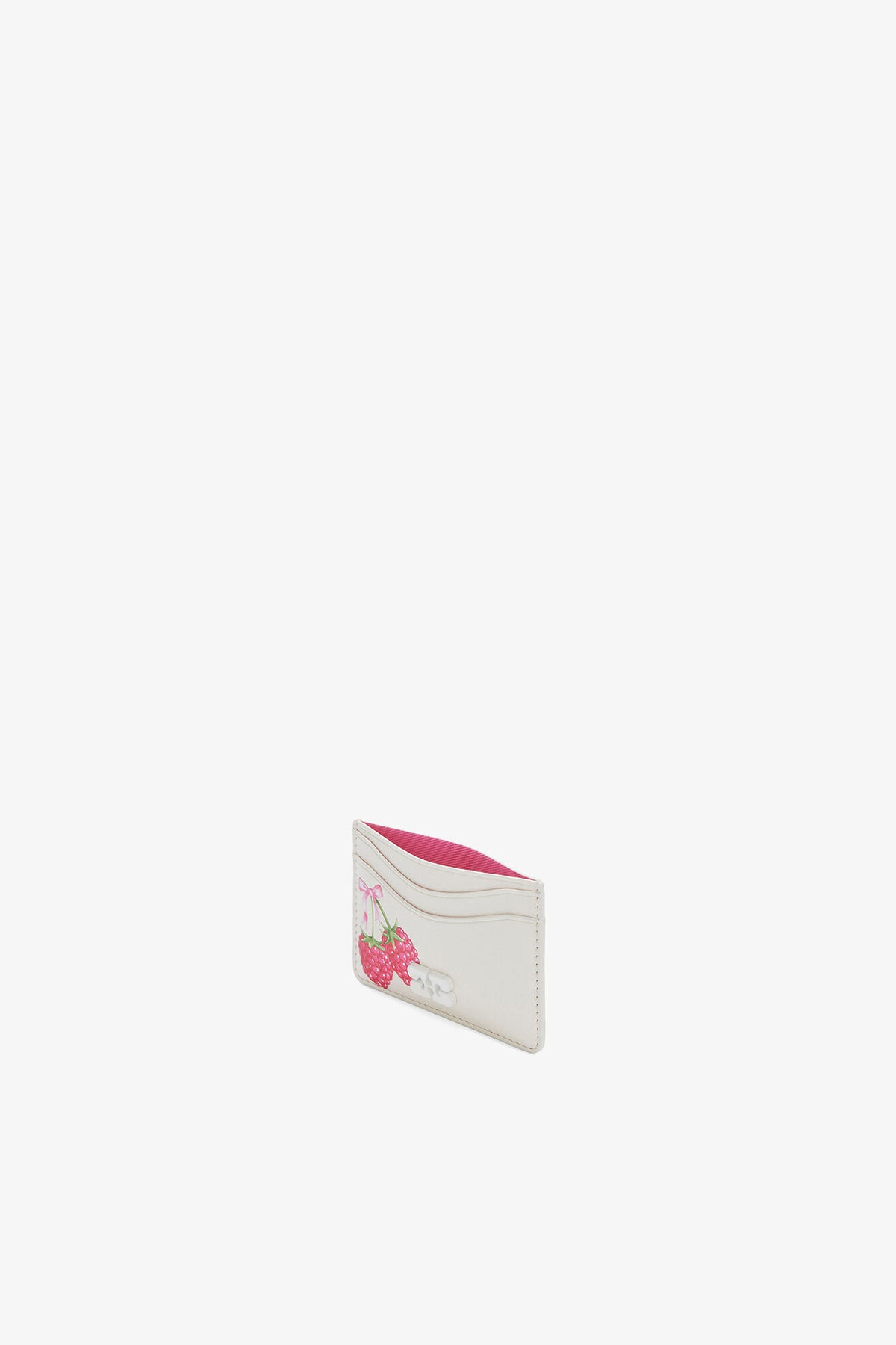 Egret Bou Card Holder in White